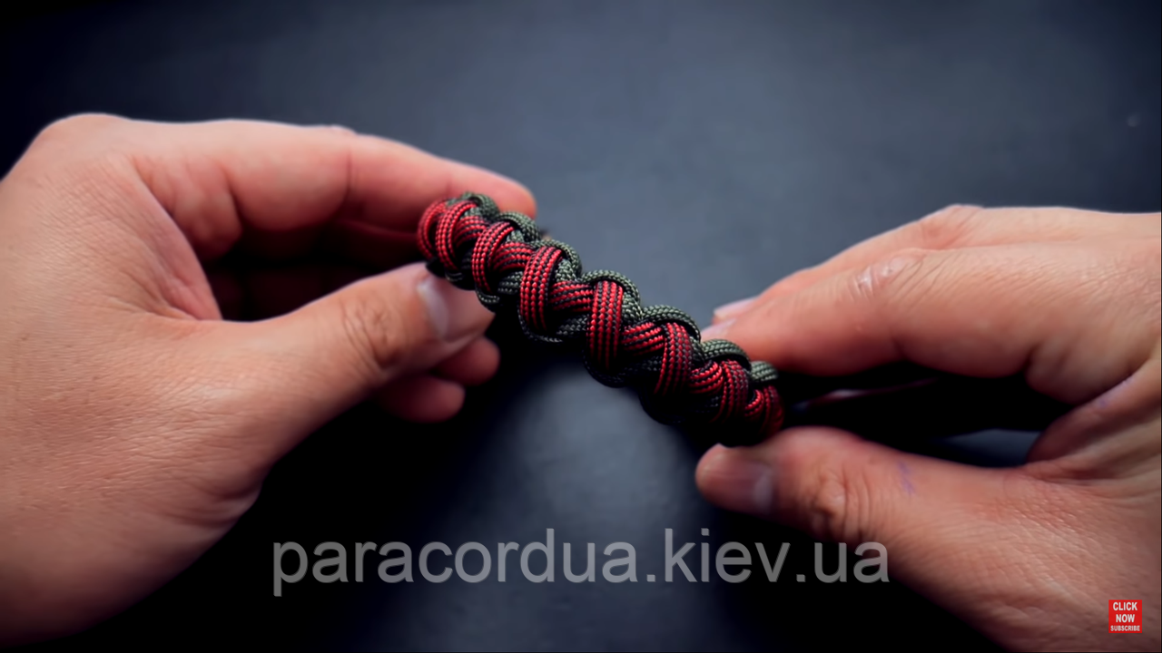 Браслет виживання з паракорда Tomahawk Sinnet