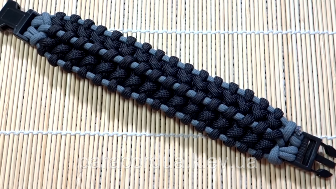 Браслет виживання з паракорда Xenomorph Knot