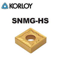 SNMG120408-HS PC8110 Korloy пластина твердосплавная