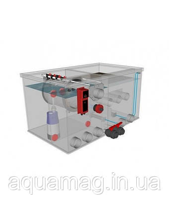 AquaKing Red Label Combi Drum 20/25 Basic Model 2 комбінований барабанний фільтр для ставка, водойми, УЗВ, фото 3