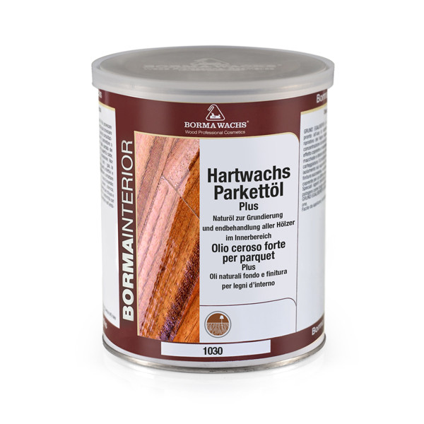 Паркетное масло с твердым воском, Hardwax Parquet Oil , 5 литров, Borma Wachs Италия - фото 2 - id-p15608643