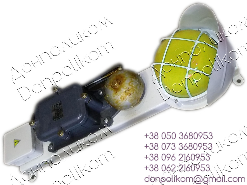 Пост сигнальный ПС-1v2 LED (светодиодный) со звонком ЗВП желтый - фото 1 - id-p957043034