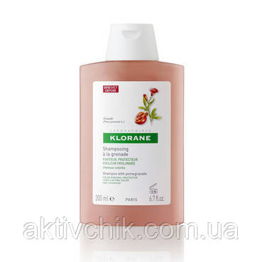 Шампунь с экстрактом граната для окрашенных волос Klorane Shampoo with Pomegranate 200 мл