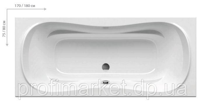 Ванна Ravak Campanula II 180x80, фото 1