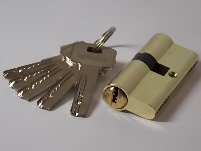 Циліндр Palermo All M68 ключ/ключ (золото)