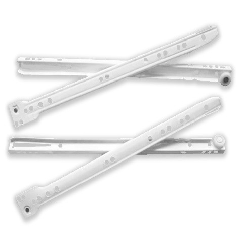 Направляючі для шухляд роликові 350 мм.