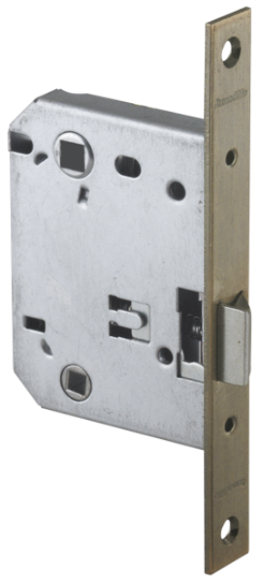 Засувка з фіксатором Armadillo LH-721-50-AB (Дверна клямка з)