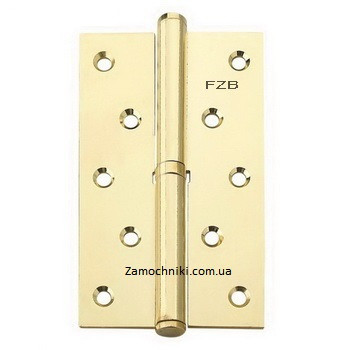 Петлі дверні FZB 01-74 100*70 мм золото (Петлі FZB 01-74)