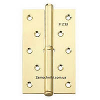 Петлі дверні FZB 01-74 100*70 мм золото (Петлі FZB 01-74)