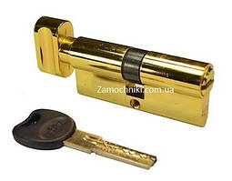 Циліндр Imperial M 60 мм.(30х30) вертушка/ключ жовтий