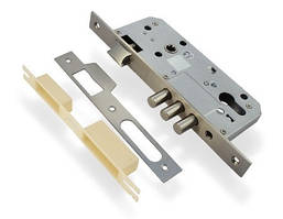 Замок врізний APECS 1700-S (Замок врізний циліндровий APECS)