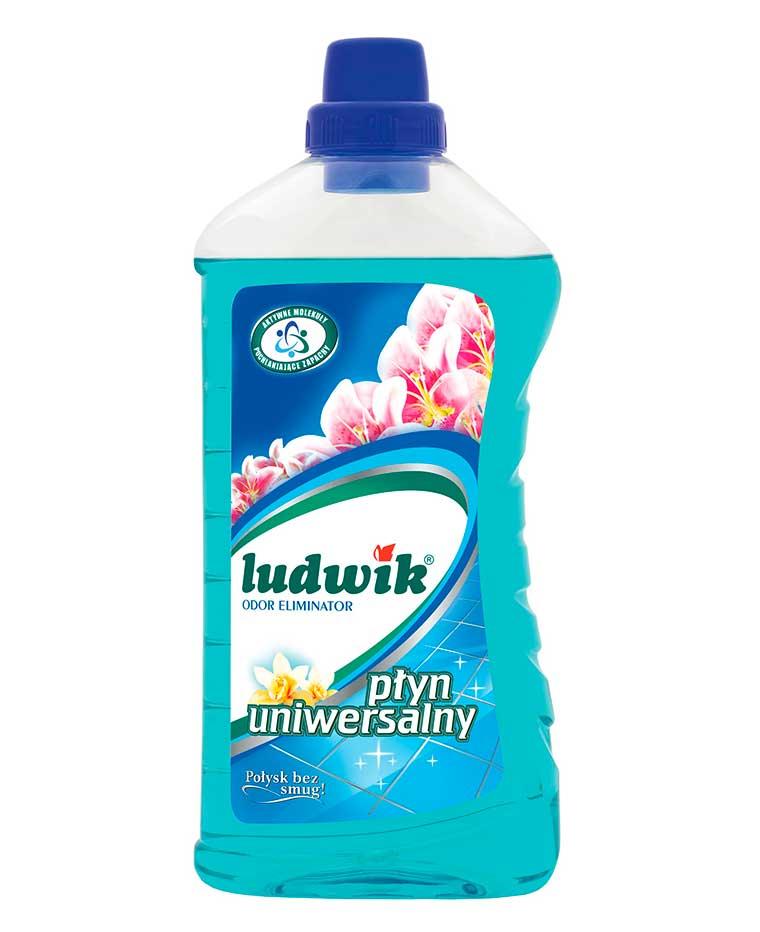 Універсальний миючий засіб нейтралізуючий неприємні запахи Ludwik Квітка лагуни 1 л
