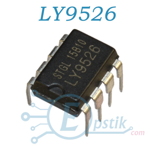 LY9526 PWM контролер із вбудованим транзистором DIP8