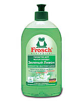 Засіб для миття посуду Frosch Зелений лимон 500 мл
