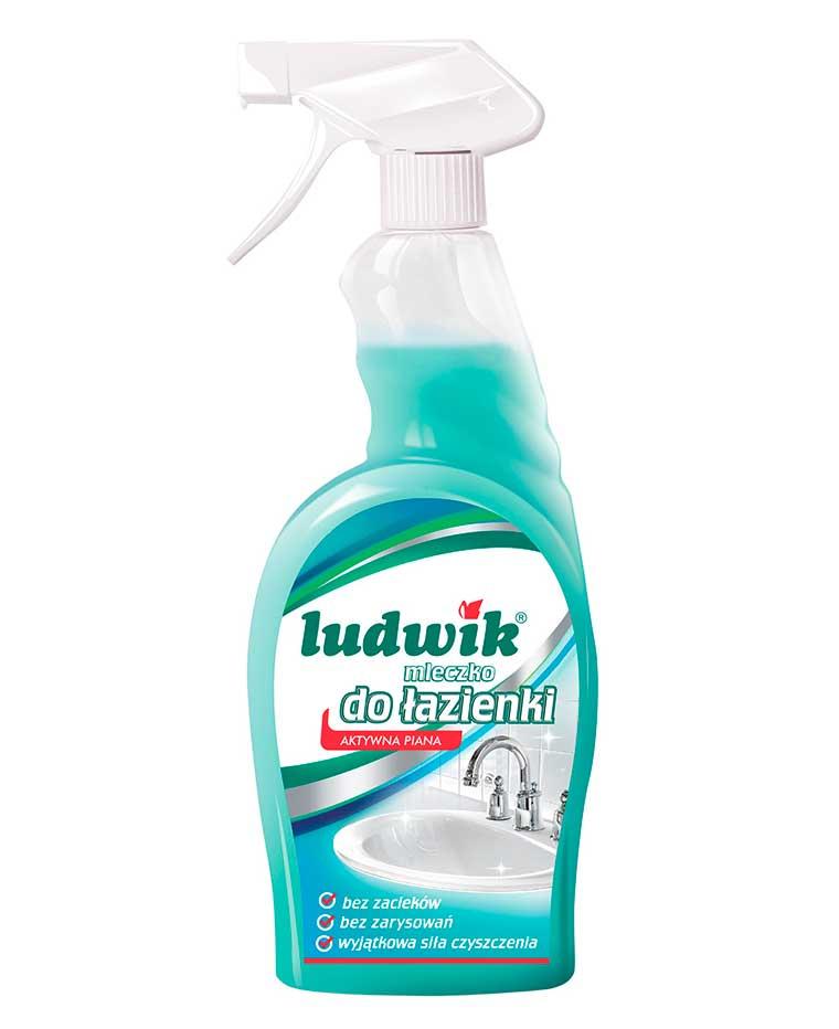 Молочко для чищення ванної кімнати, 750 мл, Ludwik Людвік
