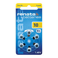 Батарейка Renata ZA10 (уп.6 шт)