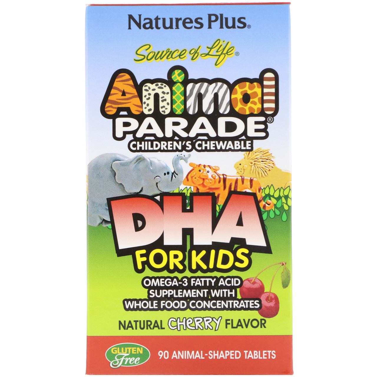 DHA для дітей, nature's Plus, 90 таблеток