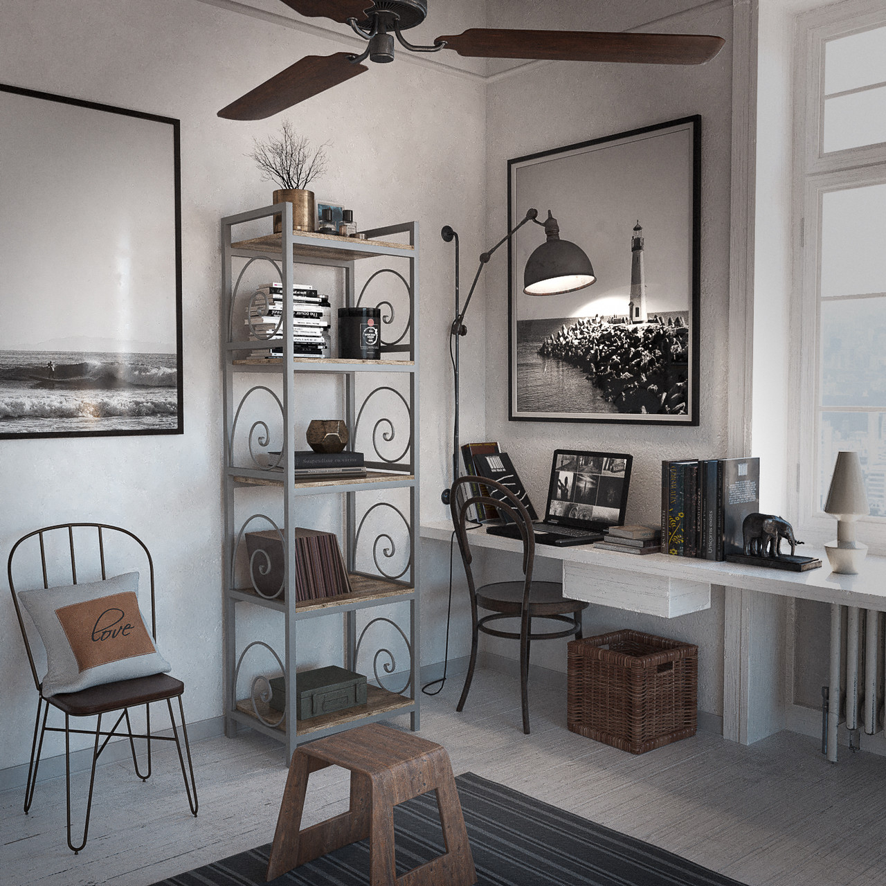 СТЕЛАЖ П'ЯТИПОЛИЧКОВИЙ МАРІС