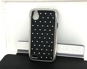 Чохол для HTC Desire V T328W накладка Kamni чорний
