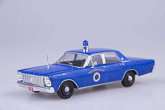 Поліцейські Машини Світу №46 Ford Galaxie 500 1965 | Колекційна модель 1:43 | DeAgostini