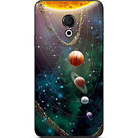 Силіконовий чохол для Meizu 15 Lite з картинкою Планети