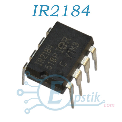 IR2184, напівмостовий драйвер MOSFET і IGBT, 600 В, DIP8