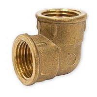 Кут 1/2" х 1/2" ВВ латунний