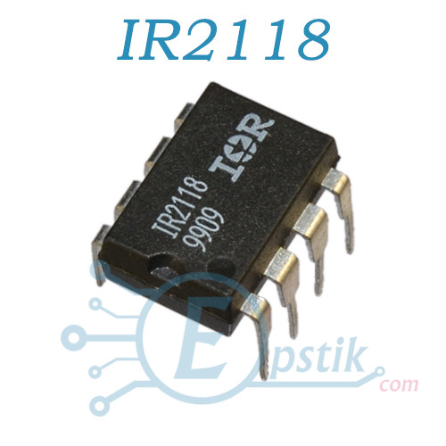IR2118, контролер живлення, DIP8