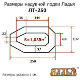 Надувний човен Ладья ЛТ-240, фото 2