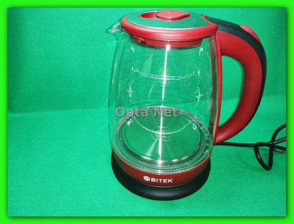 Чайник електричний Bitek BT-3110 RED 1.8 L LED підсвічування