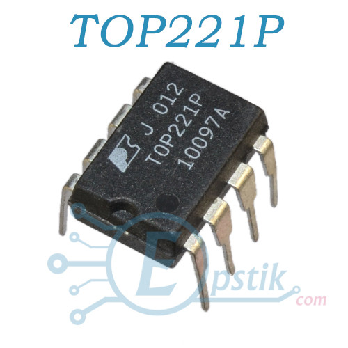TOP221P AC-DC ШИМ контроллер DIP8