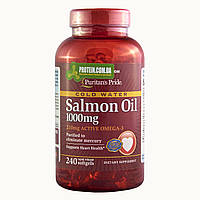  Риб'ячий жир Puritans Pride Salmon Oil 1000 мг 240 кап.
