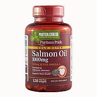 Риб'ячий жир Puritans Pride Salmon Oil 1000 мг 120 кап. 