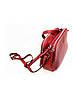 Жіноча сумка з натуральної шкіри кросс-боді через плече модна повсякденна Катана червона, фото 3