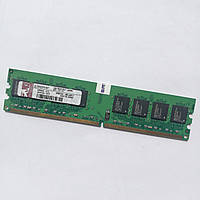 Оперативная память Kingston DDR2 1Gb 667MHz PC2 5300U 2R8 CL5 (KPN424-ELG) Б/У