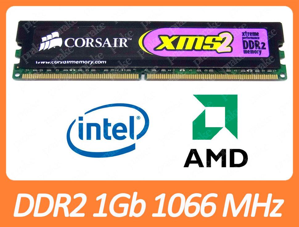 DDR2 1GB 1066 MHz (PC2-8500) CL5 Corsair CM2X1024-8500C5