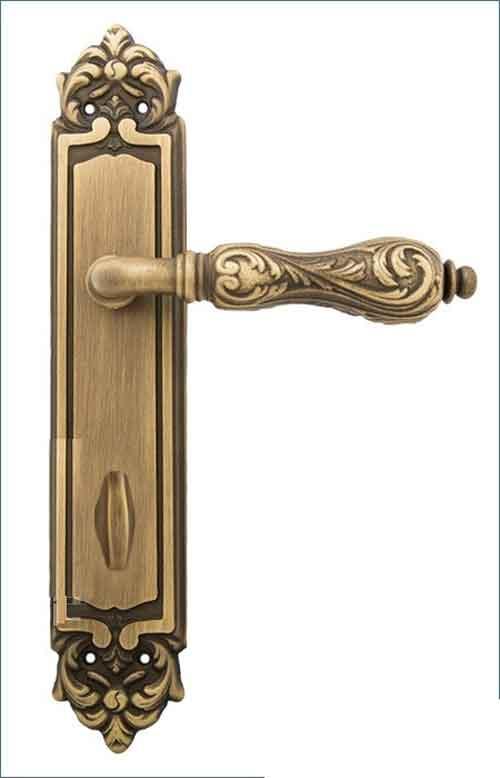 Ручка Fimet на планці 147-280 Flora F43 матова бронза