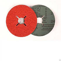 3M 61351 - Фіброві шліфувальні круги 985C CUBITRON, 125Х22мм, P80, для виробів з нержавіючої сталі, фото 3