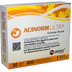Есінорм Ультра, 30 капсул (Amma) — для функціонування органів травлення та нормалізації кислотності