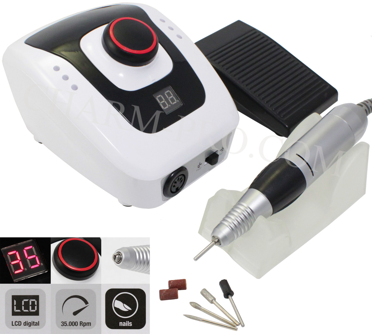 DM-206 Фрезер для манікюру та педикюру 30W/35000 об.
