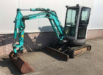 Мініекскаватор Kobelco SK 25SR KRAAN.