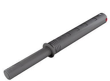 Штовхач Push Tech L 37 мм з гумовим ДЕМПФЕРОМ, сірий (Tip On)