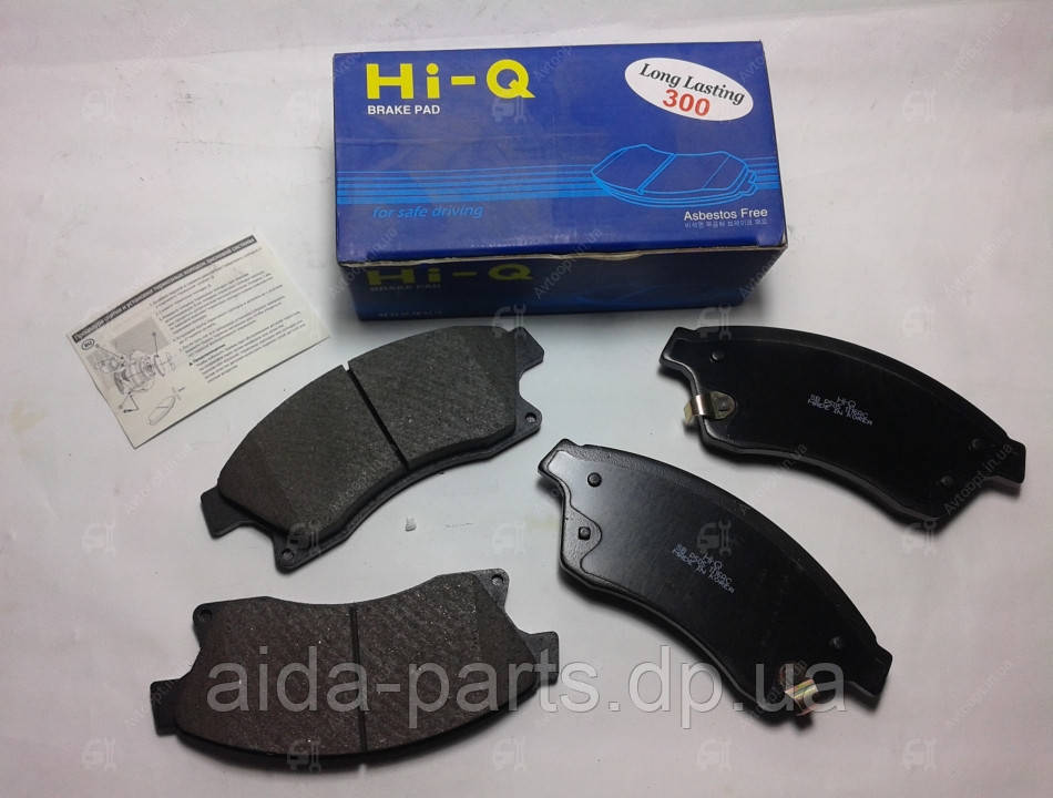 Колодки передні гальмівні Cruze 09-, AVEO Авео T300, OPEL ASTRA J 1.3-1.4 12.09- SP1362 HI-Q Sangshin