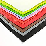 Фоаміран зефірний ЛИМОННИЙ, 50x50 см, 1 мм, Китай, фото 2