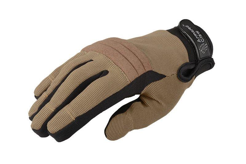 Рукавички antyprzekłuciowe Armored Claw Direct Safe™ - half tan [Armored Claw] (для страйкболу)