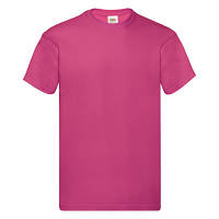 Мужская футболка легкая 100% хлопок Малиновый 61-082-57 Xl