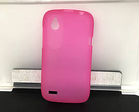 Чохол для HTC Desire SV, T326e накладка рожевий
