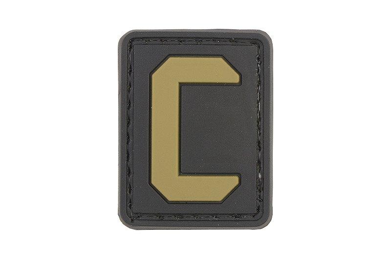 Naszywka 3D - Letter C [GFC Tactical] (для страйкболу)