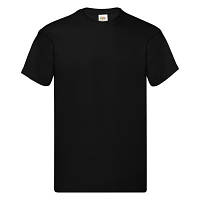 Чоловіча футболка класична 100% бавовна Чорний, 48