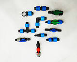 Кран стартовий для крапельної стрічки з підтискною гайкою SantehPlast, фото 3